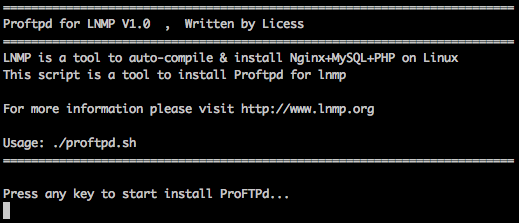 lnmp proftpdװ